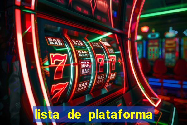 lista de plataforma de jogos